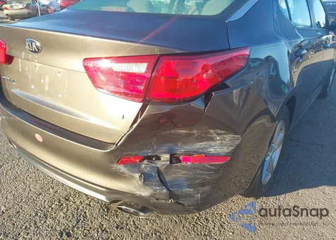 2014 Kia Optima Lx z USA, uszkodzony, nr VIN 5XXGM4A71EG320360